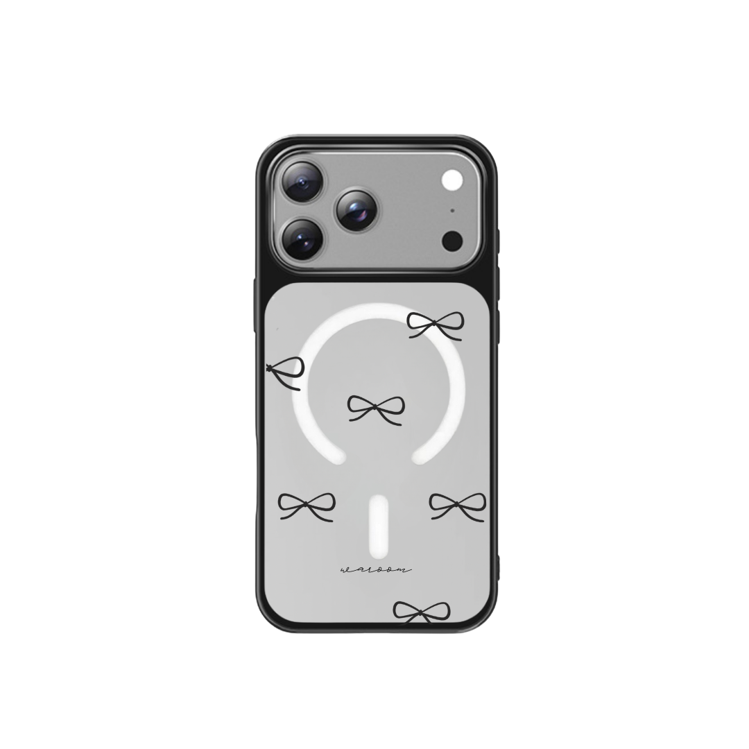 Tiny Bow｜MagSafe 磁吸換板手機殼