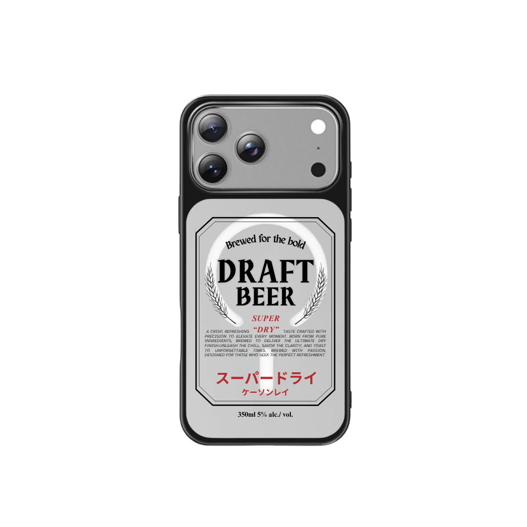 Draft Beer｜MagSafe 磁吸換板手機殼