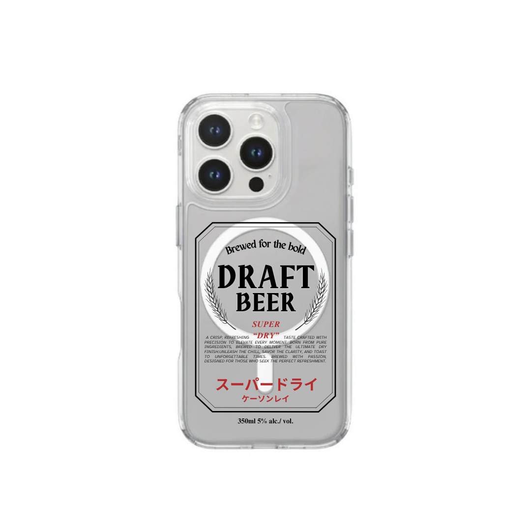 Draft Beer｜MagSafe 磁吸換板手機殼