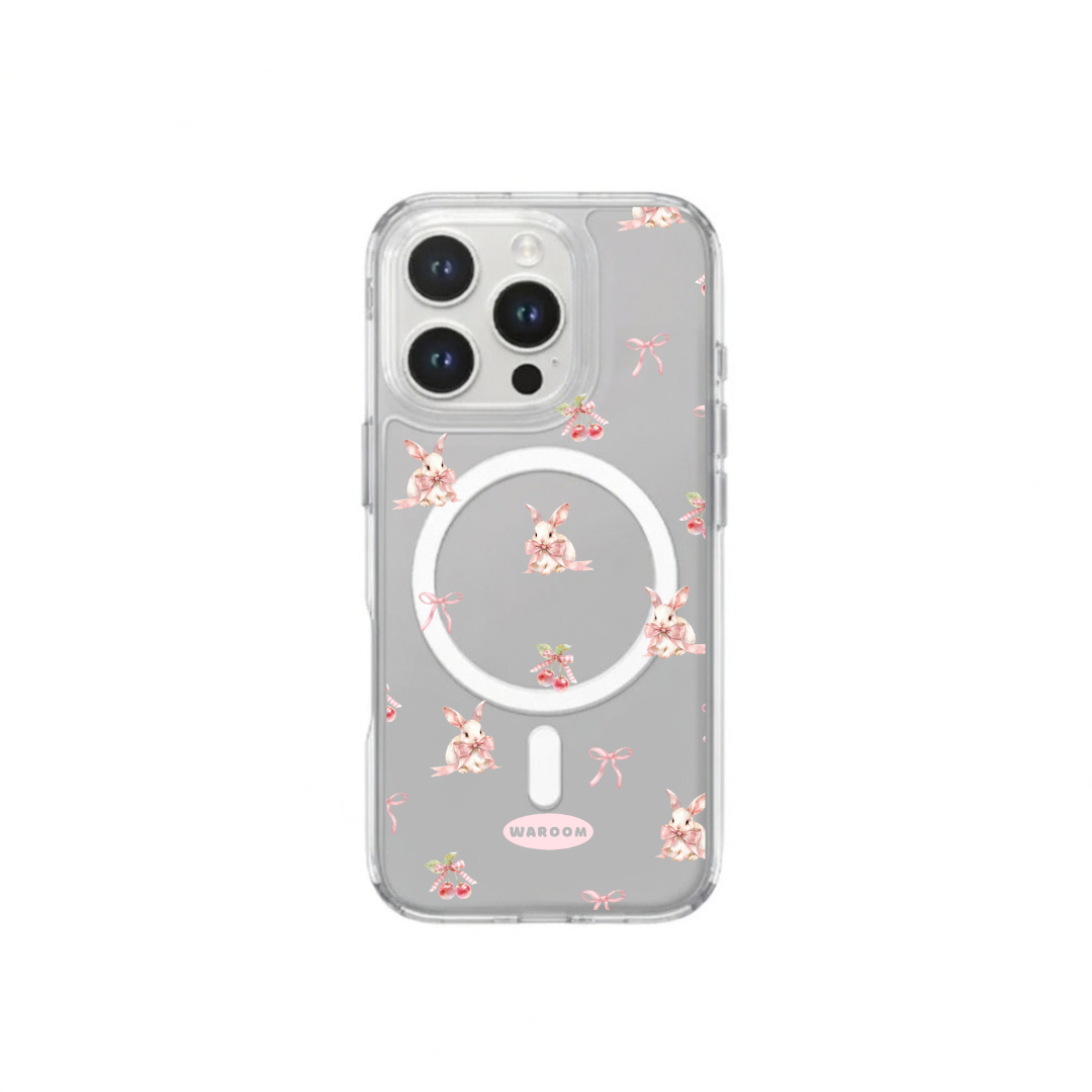 Bunny Bow｜MagSafe 磁吸換板手機殼