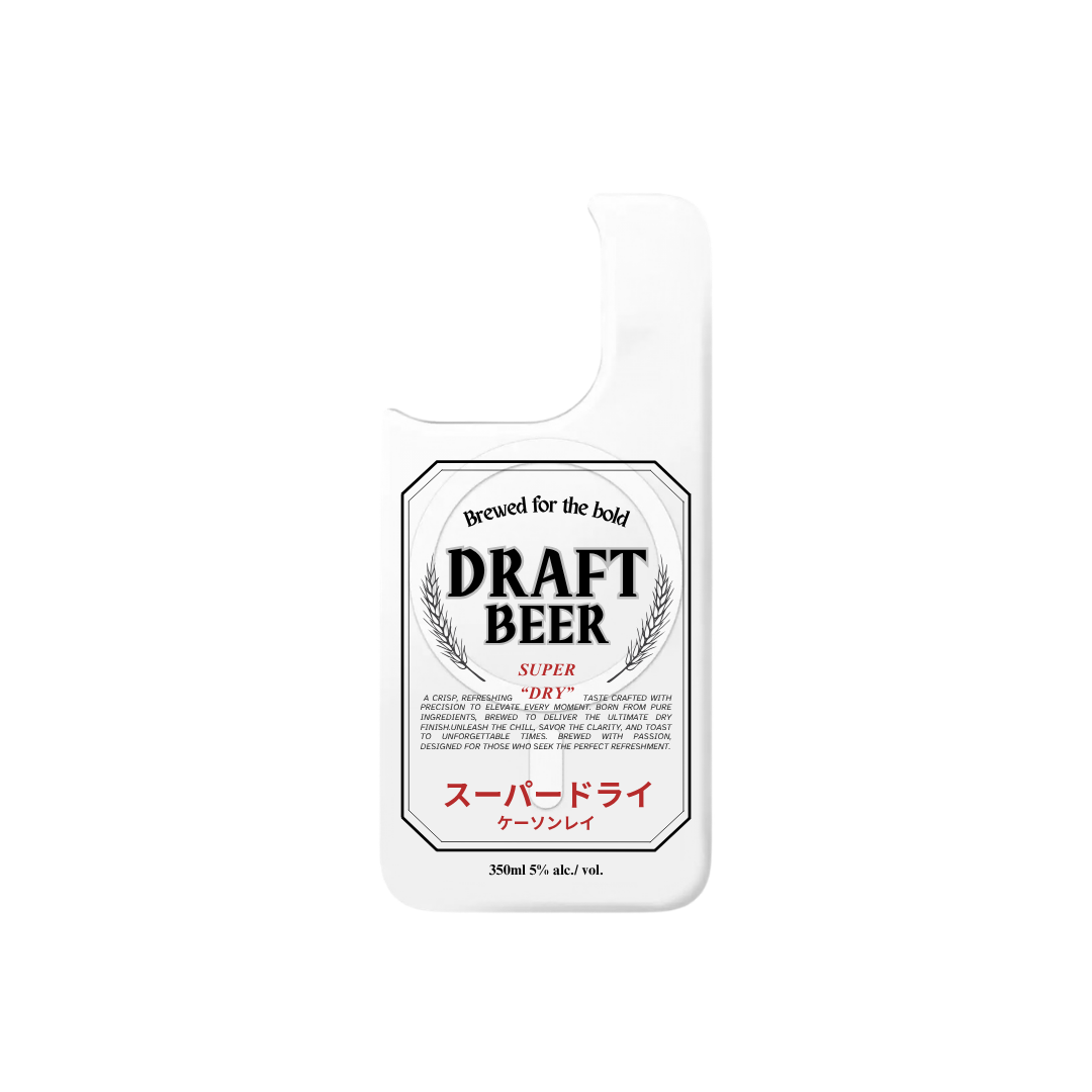 Draft Beer｜MagSafe 磁吸換板手機殼