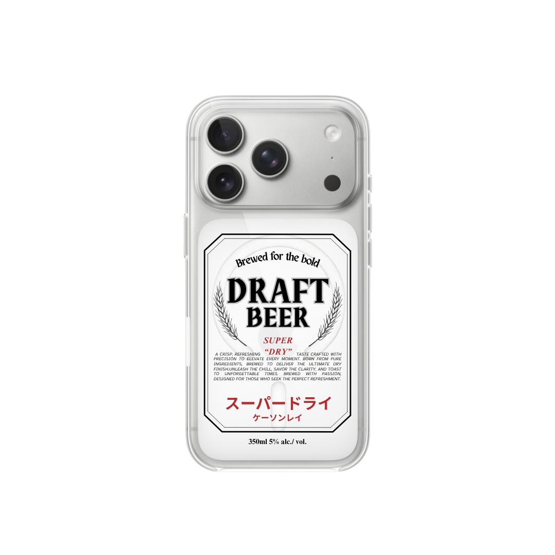 Draft Beer｜MagSafe 磁吸換板手機殼