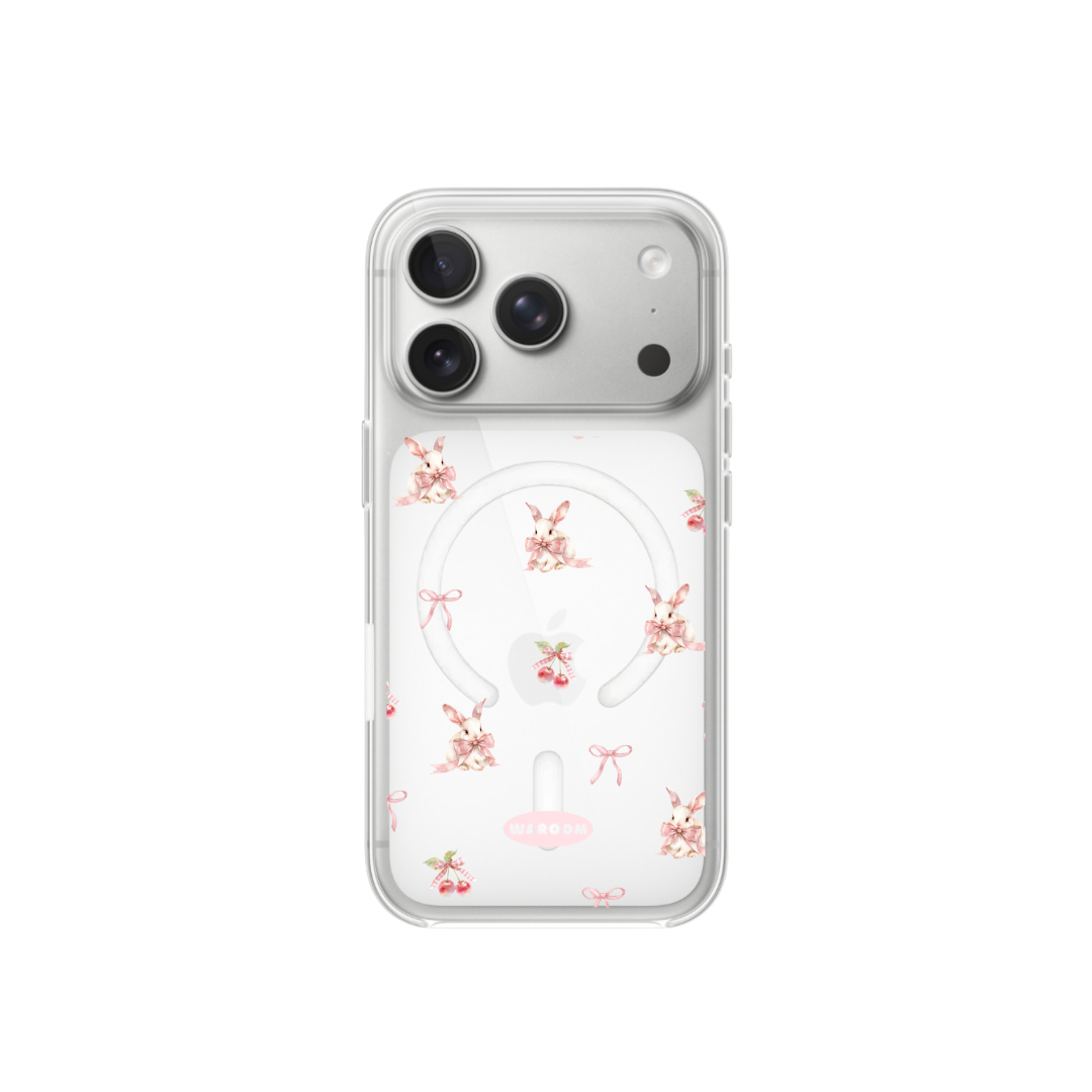 Bunny Bow｜MagSafe 磁吸換板手機殼