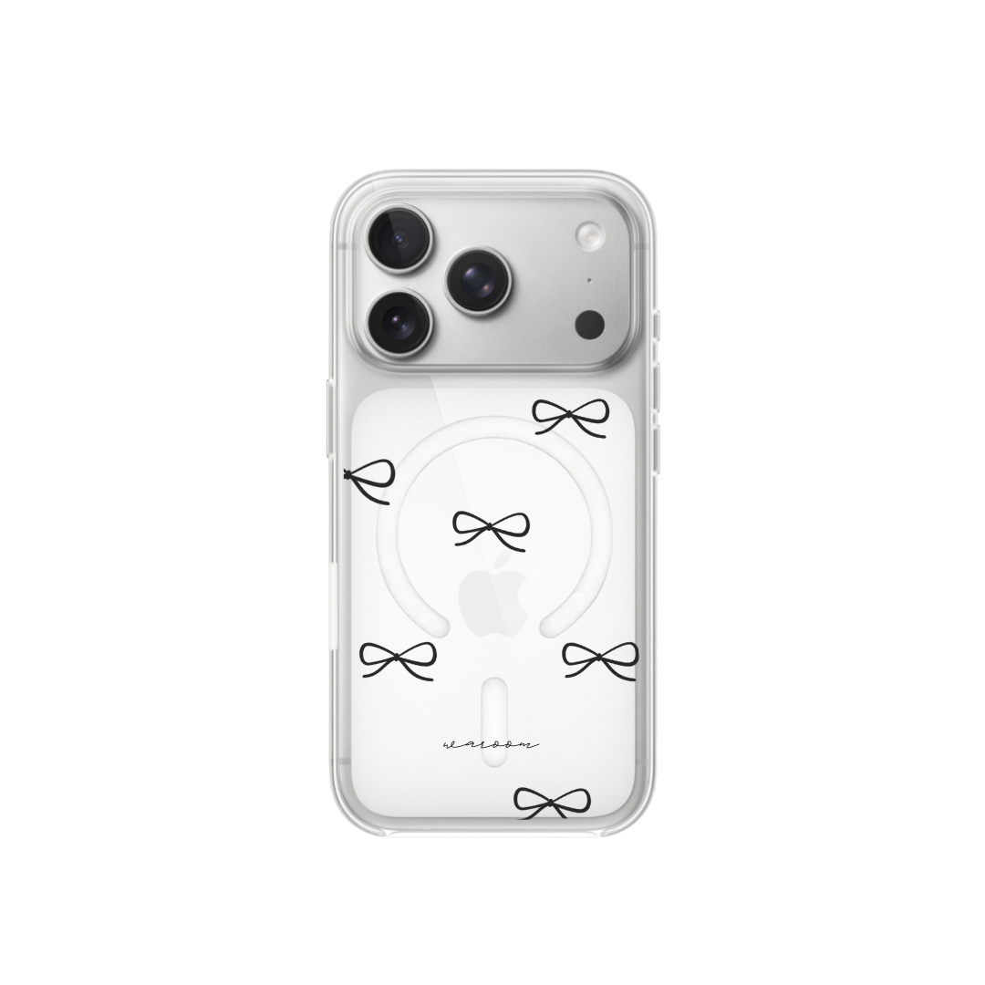 Tiny Bow｜MagSafe 磁吸換板手機殼