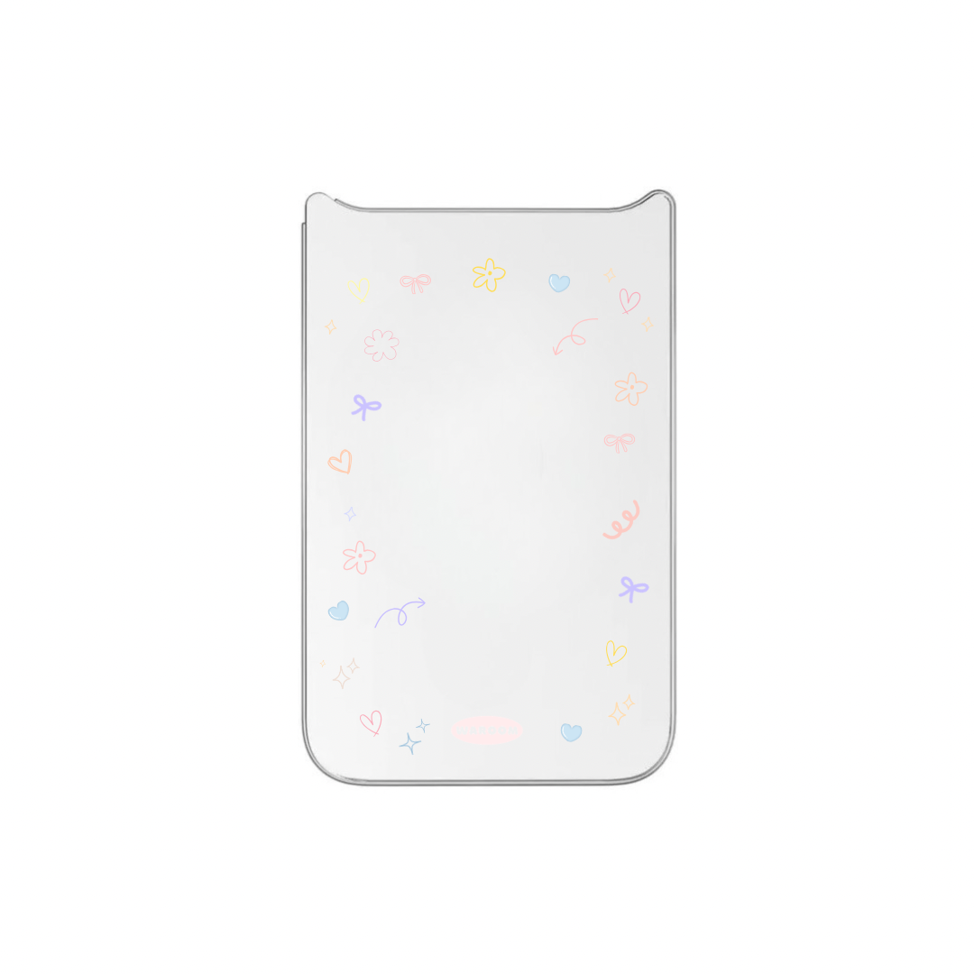 Spring Frame｜可拆卸背板透明手機保護殼